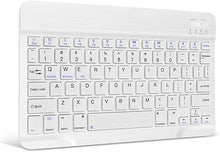Load image into Gallery viewer, XIWMIX Ultra-Slim Wireless Bluetooth Keyboard -Universal Rechargeable Bluetooth Keyboard Compatible with iPad Pro/iPad Air/iPad 10th/9th/8th/7th/6th/5th/iPad Mini and Other iOS Android Windows Devices