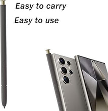Load image into Gallery viewer, 2 Pack S24 Ultra S Pen for Samsung Galaxy S24 Ultra S Pen Replacement, US Version, EJ-PS928BYEGUS, for Samsung Galaxy S24 Ultra Stylus Pen withoutBluetooth (Yellow Gold)