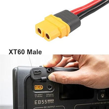 Load image into Gallery viewer, GELRHONR 4.9FT 12AWG Solar Connector to XT60 Female Extension Cable for Solar Panel RV Portable Power Station Solar Generator-1.5M 4.9Ft
