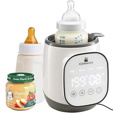Load image into Gallery viewer, Baby Bottle Warmer for Breastmilk - 5-in-1 Feeding Bottle Warmers for all Bottles, Food Jars, and Breastmilk Bags - Smart Accurate Temperature Control, Automatic Shut-Off Milk Warmer for Baby