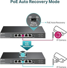 Load image into Gallery viewer, TP-Link TL-SG105PP-M2 | 5 Port 2.5 Gigabit Switch | Multi-Gigabit | 4 PoE++ Ports @123W | Fanless Metal Design | Plug & Play | PoE Auto Recovery | QoS & IGMP