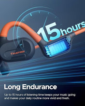 Load image into Gallery viewer, truefree F2 Open Ear Headphones Bluetooth 5.3 Air Conduction Wireless Headphones Sport Earbuds with 16.2mm Enhanced Bass,Dual Mic for Clear Calls,15H Playtime,Multipoint Connection,App Control