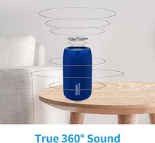 Load image into Gallery viewer, Bluetooth Speaker,MusiBaby Wireless,Waterproof,Outdoor,Portable Speaker,Dual Pairing,Loud Stereo,Booming Bass,1500 Mins Playtime Wireless Speaker for Home,iPhone,Party,Gifts(Blue)