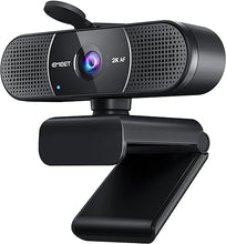 Load image into Gallery viewer, EMEET C960 2K Webcam with Microphone, 2K QHD, 2 Noise-Reduction Mics, TOF Autofocus Streaming Webcam with Privacy Cover, Plug&Play USB Webcam for Calls/Conference, Zoom/Skype/YouTube, Laptop/Desktop
