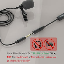Load image into Gallery viewer, Cubilux UCM-RBK2 Microphone Adapter Compatible with ONE R, USB Type C to TRRS MIC Converter Connector Compatible with Insta 360 ONE R Camera