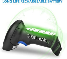 Load image into Gallery viewer, Wireless QR Code Scanners Readers for Computers, NetumScan 1D 2D Automatic Handhold USB Barcode Scanner for Store, Warehouse POS