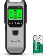 Load image into Gallery viewer, Stud Finder Wall Scanner, 5 in 1 Multifunction Stud Locator with Upgraded Smart Sensor, HD LCD Display and Audio Alarm for The Center & Edge of Metal, Studs, AC Wire, and Pipe Detection(Dim Gray)