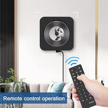 Load image into Gallery viewer, Portable CD Player with Bluetooth Desktop CD Player for Home CD Music Players with Remote Control,Timer,Built-in Dual Speakers with LED Display Home Audio Boombox FM Radio (Black)