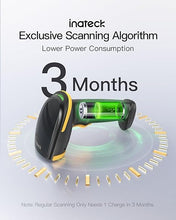 Load image into Gallery viewer, Inateck Wireless Barcode Scanner, Bluetooth Bar Code Scanner, 1D USB Barcode Reader Handheld, 1 Charge 3 Months, Scanner Barcode with APP and SDK