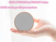 Load image into Gallery viewer, Wireless Speakers, Portable Bluetooth Speaker with IPX4 Waterproof, Perfect Small Size, HD Sound, Wireless Bluetooth Speaker for Home Office Bookshelf Outdoor Travel Camping-White