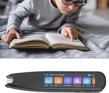 Load image into Gallery viewer, Language Translator Pen, Pen Scanner, Text to Speech Digital Pen Reader, 131 Language Voice Translator Device, AI Dictionary Reading Pen for Dyslexia Travel Business Learning