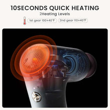 Load image into Gallery viewer, Breo Lucky 7 Massage Gun with Heat, Deep Tissue Muscle Massager, Stimulator, Body Relaxation, Low Noise for Recovery, Sports