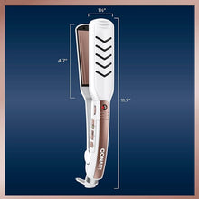 Load image into Gallery viewer, Conair Double Ceramic Flat Iron, 1 1/2-inch Wet-to-Dry Hair Straightener