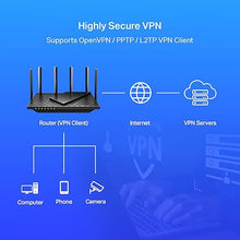 Load image into Gallery viewer, TP-Link AX5400 WiFi 6 Router (Archer AX73)- Dual Band Gigabit Wireless Internet Router, High-Speed ax Router for Streaming, Long Range Coverage, 5 GHz
