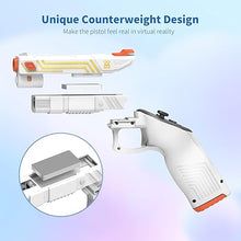 Load image into Gallery viewer, AMVR VR G-un Stock Attachment Compatible with Meta/Oculus Quest 3S/Quest 3 Accessories, Weighted P-istoI Grip Enhance FPS Game Experience Holding Feel, VR Accessories for Anti Slip Handle Shell Cover