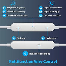 Load image into Gallery viewer, APETOO 3.5mm Headphones Magnetic in-Ear Earphones Wired Earbuds with Microphone Volume Control HiFi Stereo Noise Canceling for iPhone, Samsung, Computer, Laptop, MP3/MP4, Android, Kids, School Student