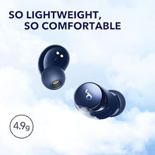 Load image into Gallery viewer, soundcore by Anker Space A40 Auto-Adjustable Active Noise Cancelling Wireless Earbuds, Reduce Noise by Up to 98%, 50H Playtime, Hi-Res Sound, Comfortable Fit, App Customization, Wireless Charge (Blue)