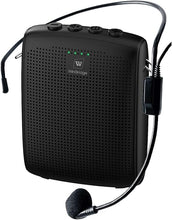 Load image into Gallery viewer, WinBridge Portable Voice Amplifier with Wired Headset Microphone, Small Bluetooth Speaker with Mic,Personal Microphone Speaker for Teachers, Trainers Coaches, Instructors, Tour guides, Public Speakers