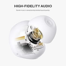 Load image into Gallery viewer, Tribit Wireless Earbuds, 110H Playtime Bluetooth 5.3 IPX8 Waterproof Call Noise Reduction Bluetooth Earbuds Headphones with Mic Earphone in-Ear Wireless Earphones, Flybuds 3SC White
