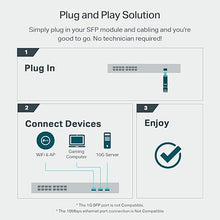 Load image into Gallery viewer, TP-Link TL-SM5310-T | 10GBase-T RJ45 SFP+ Module | 10G Copper SFP+ Transceiver | SFP+ to Ethernet | Plug and Play | Hot Pluggable | Up to 30m distance| | Durable Metal Casing | Versatile Compatibility