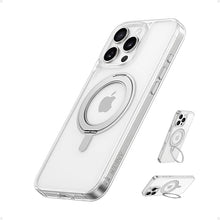 Load image into Gallery viewer, Anker Ultra Magnetic for iPhone Case with Sturdy 360° Ring Stand, Military-Grade Shockproof Kickstand Compatible with MagSafe (for iPhone 16 Pro Max, Clear)