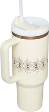 Load image into Gallery viewer, STANLEY Quencher H2.0 Tumbler with Handle & Straw 40 oz Deco Collection | Twist On 3-Way Lid | Cupholder Compatible for Travel | Insulated Stainless Steel Cup | BPA-Free | Cream Gloss Deco