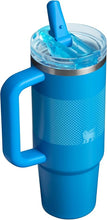 Load image into Gallery viewer, Stanley Quencher ProTour Flip Straw Tumbler with Leakproof Lid 30 oz | Built-In Straw & Handle | Cupholder Compatible for Travel | Insulated Stainless Steel Cup | BPA-Free | Azure Fade