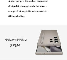 Load image into Gallery viewer, Galaxy S24 Ultra S Pen Replacement for Samsung Galaxy S24 Ultra Stylus Pen,0.7mm Fine Tip for Precision,US Version,EJ-PS928BYEGUS,WithoutBluetooth(Light Gray)