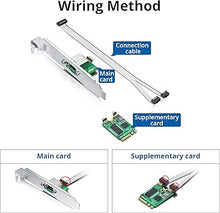 Load image into Gallery viewer, M.2 A+E Key 2.5G Gigabit Ethernet Network Card, 18-cm Cable Length