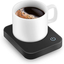 Load image into Gallery viewer, VOBAGA Coffee Mug Warmer, Electric Coffee Warmer for Office Desk Accessories with Auto Shut Off, 3 Temperature Setting Smart Cup Warmer for Heating Coffee, Beverage, Milk and Tea (No Mug)