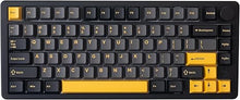 Load image into Gallery viewer, GK GAMAKAY TK75PRO Aluminum Alloy Mechanical Keyboard Gasket Mounted, Hot Swappable KTT Hyacinth Switch 2.4GHz Wireless BT5.0 USB-C 75% Cherry 81 Keys Custom RGB Backlit Gaming Keyboard (Black)