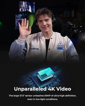 Load image into Gallery viewer, OBSBOT Tiny 2 & Smart Remote Combo, AI-Powered PTZ 4K Webcam with 1/1.5’’ CMOS, Motion Tracking & All-Pixel Auto Focus, Voice Control, Gesture Control, PixGain HDR, Beauty Mode for Streaming