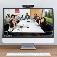 Load image into Gallery viewer, Logitech C925-E Webcam, HD 1080p/30fps Video Calling, Light Correction, Autofocus, Clear Audio, Privacy Shade, Works with Skype Business, WebEx, Lync, Cisco, PC/Mac/Laptop/Macbook - Black