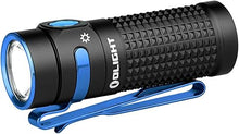 Load image into Gallery viewer, OLIGHT Baton 4 Rechargeable EDC Flashlight, LED Pocket Flashlight 1300 Lumens with Magnetic Charging Cable, Small Powerful Bright Flashlight IPX8 Waterproof for Home, Camping, and Emergencies (Black)