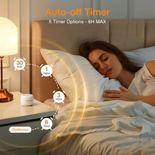 Load image into Gallery viewer, Sound Machine Flowtune White Noise Machine for Baby Adults, Mini Portable Sound Machine for Travel, 6H Timer, 18 Soothing Sleep Sounds Gift