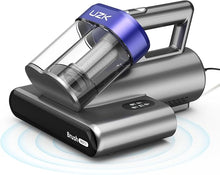 Load image into Gallery viewer, Bed Vacuum Cleaner Mattress Vacuum Cleaner,16Kpa Powerful Handheld Vacuums with UV-C Light & Double Dust Cup & High Heating & Ultrasonic & Anion for Bed Sofa (Corded)