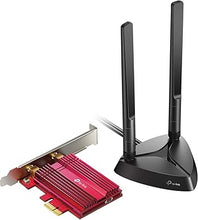 Load image into Gallery viewer, TP-Link WiFi 6 AX3000 PCIe WiFi Card (Archer TX3000E), Up to 2400Mbps, Bluetooth 5.2, 802.11AX Dual Band Wireless Adapter with MU-MIMO,OFDMA,Ultra-Low Latency, Supports Windows 11, 10 (64bit) only