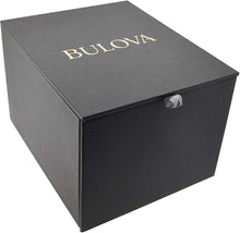 Load image into Gallery viewer, Bulova Men's Classic 6-Hand Chronograph Diamond Quartz Black Ion Plated Stainless Steel Watch, 24 Hour Time, 43mm, Style:98D190