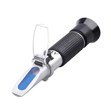 Load image into Gallery viewer, Antifreeze Refractometer, 3-in-1 Antifreeze Coolant Tester for Checking Freezing Point, Concentration of Ethylene Glycol Propylene Glycol Based Automobile Antifreeze Coolant Condition