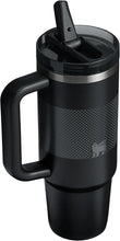 Load image into Gallery viewer, Stanley Quencher ProTour Flip Straw Tumbler with Leakproof Lid 30 oz | Built-In Straw & Handle | Cupholder Compatible for Travel | Insulated Stainless Steel Cup | BPA-Free | Black Fade