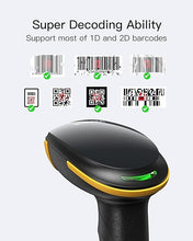 Load image into Gallery viewer, Inateck 2D Barcode Scanner, Wireless QR Code Scanner, Handheld Scanner with APP and SDK, 1 Charge for 3 Months, BCST-23