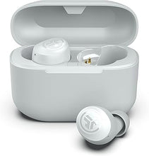 Load image into Gallery viewer, JLab Go Air Pop True Wireless Bluetooth Earbuds & Charging Case - White, Dual Connect, IPX4 Sweat Resistance, Bluetooth 5 Connection, 3 EQ Sound Settings Signature, Balanced, Bass Boost