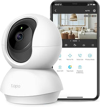 Load image into Gallery viewer, TP-Link Tapo 2K Pan Tilt Security Camera for Baby Monitor, Dog Camera w/Motion Detection, 2-Way Audio Siren, Night Vision, Cloud &SD Card Storage (Up to 256 GB), Works with Alexa & Google Home (C210)