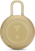 Load image into Gallery viewer, JBL Clip 3, Desert Sand - Waterproof, Durable & Portable Bluetooth Speaker - Up to 10 Hours of Play - Includes Noise-Cancelling Speakerphone & Wireless Streaming