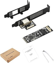 Load image into Gallery viewer, IO CREST M.2 M-Key PCI-e 3.0 Interface Single Port 5.0 Gigabit Ethernet Modules
