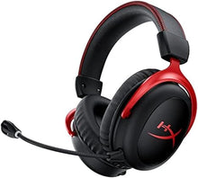 Load image into Gallery viewer, HyperX Cloud II Wireless -Gaming Headset for PC, PS5, PS4, Long Lasting Battery Up to 30 Hours, DTS® Headphone:X®Spatial Audio, Memory Foam, Detachable Noise Cancelling Microphone with Mic Monitoring