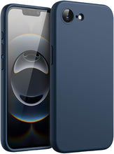 Load image into Gallery viewer, JETech Liquid Silicone Case for iPhone 16e 6.1-Inch 2025, Silky Soft Touch Full-Body Protective Phone Case, Anti-Scratch Shockproof Cover with Microfiber Lining (Navy Blue)
