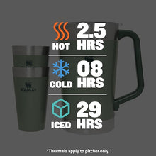 Load image into Gallery viewer, Stanley The Stay-Chill Classic Pitcher Set Hammertone 64OZ