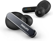 Load image into Gallery viewer, PHILIPS T5506 True Wireless Headphones with Noise Canceling Pro (ANC PRO) and Up to 32hrs Playtime with Wireless Charging Case, Black