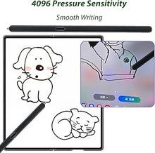 Load image into Gallery viewer, Z Fold 6 S Pen Fold Edition for Samsung Galaxy Z Fold 6 5G Stylus Pen S Pen Fold 6 for Galaxy Z Fold 6 5G Stylus with Nibs + Adaptors(Black)